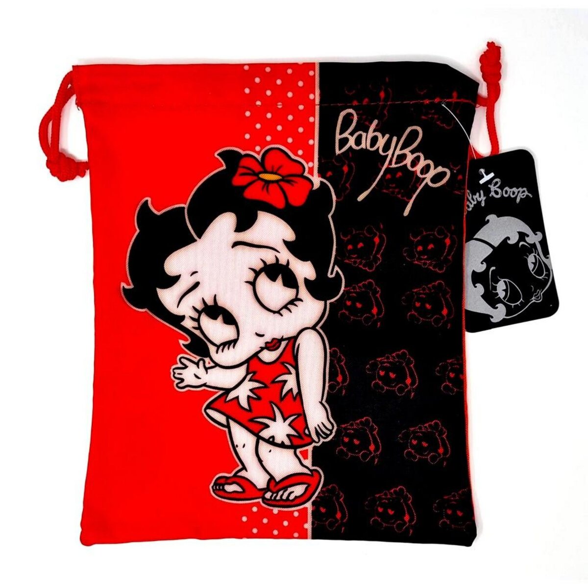 Sac Souple Betty Boop Gym Piscine Tissu pas cher 