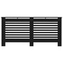 Voir la diapositive 4 : VIDAXL Cache-radiateur noir 172x19x81,5 cm MDF