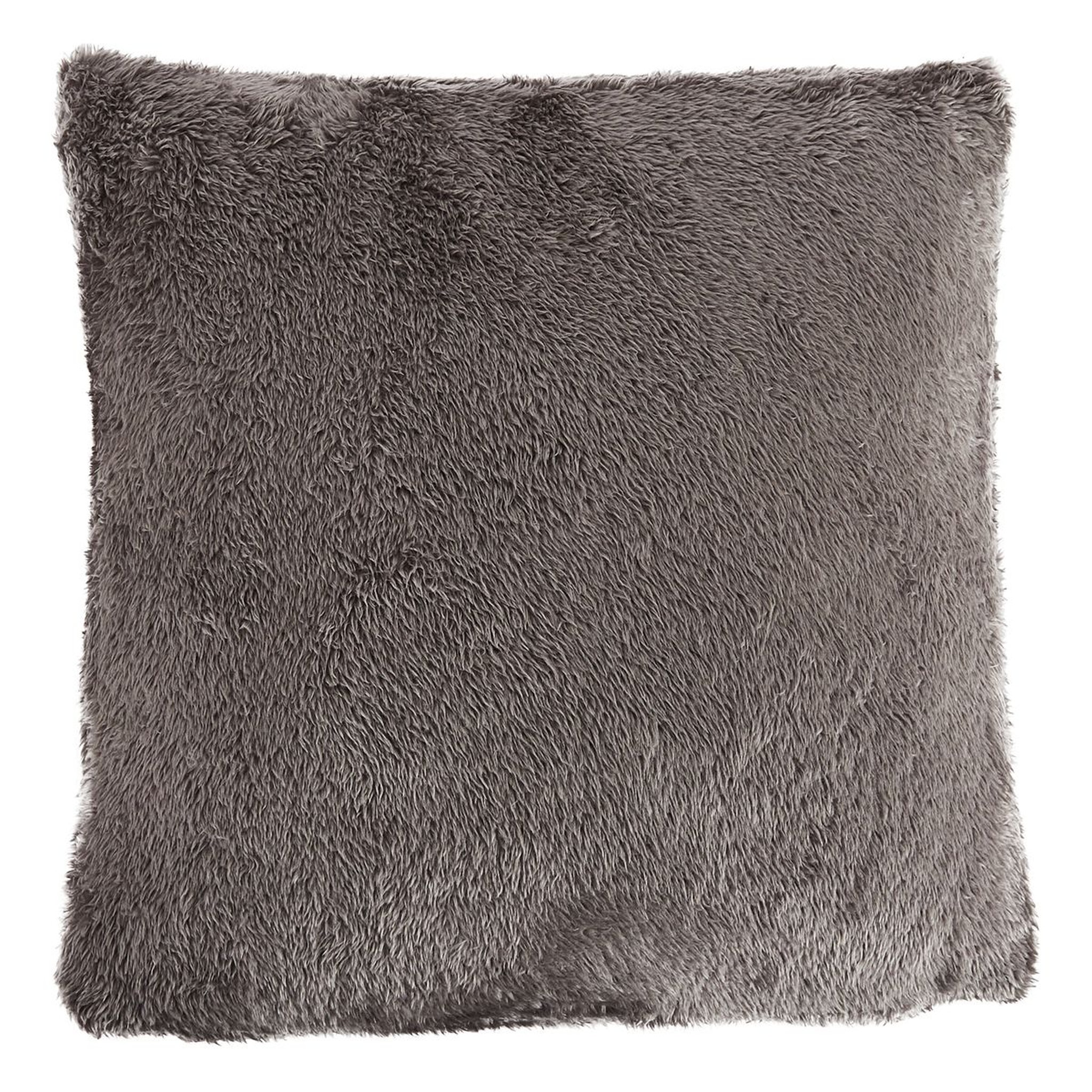 ACTUEL Coussin déco en sherpa 