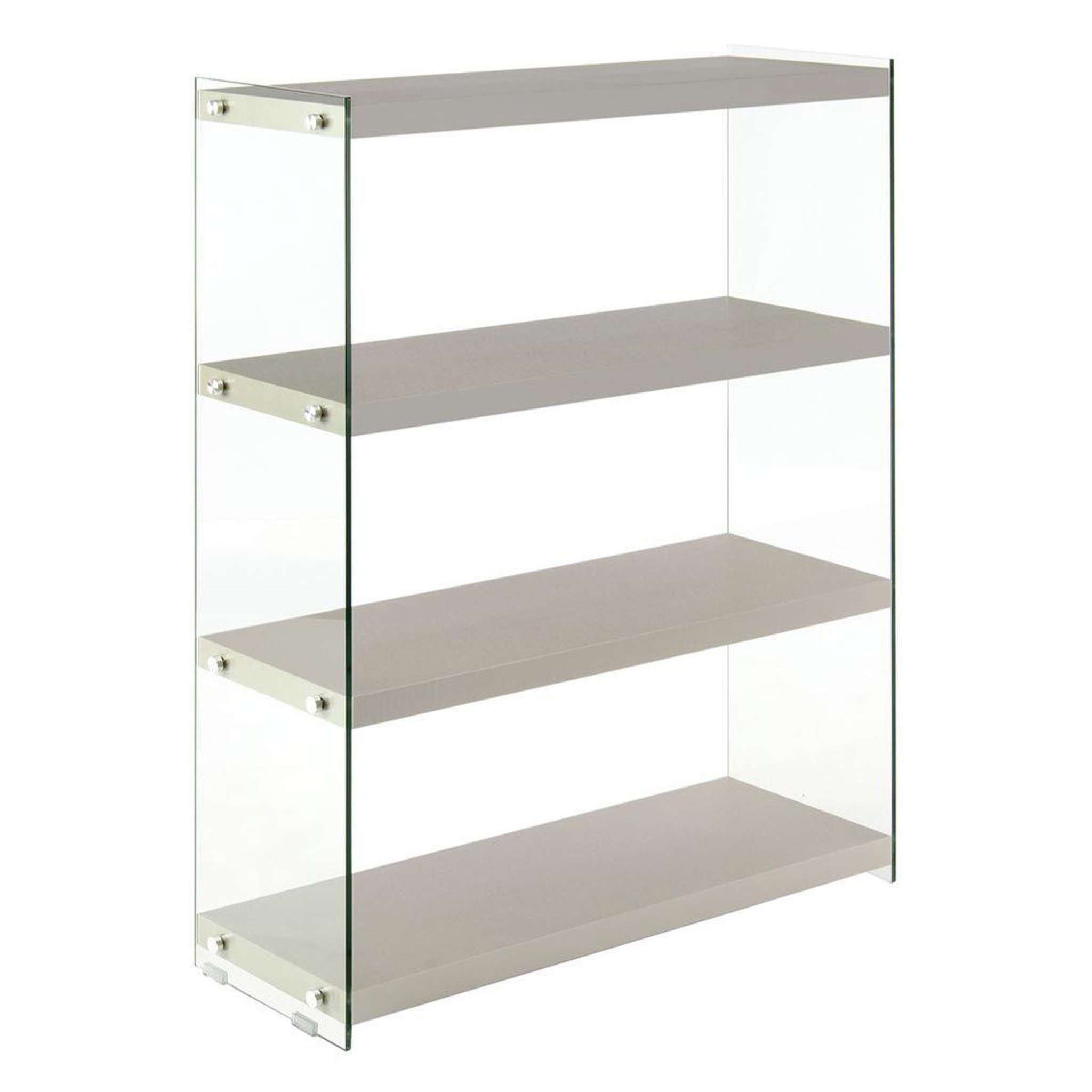Voir la diapositive 1 : Paris Prix Étagère 4 niveaux  elementary  113cm argent