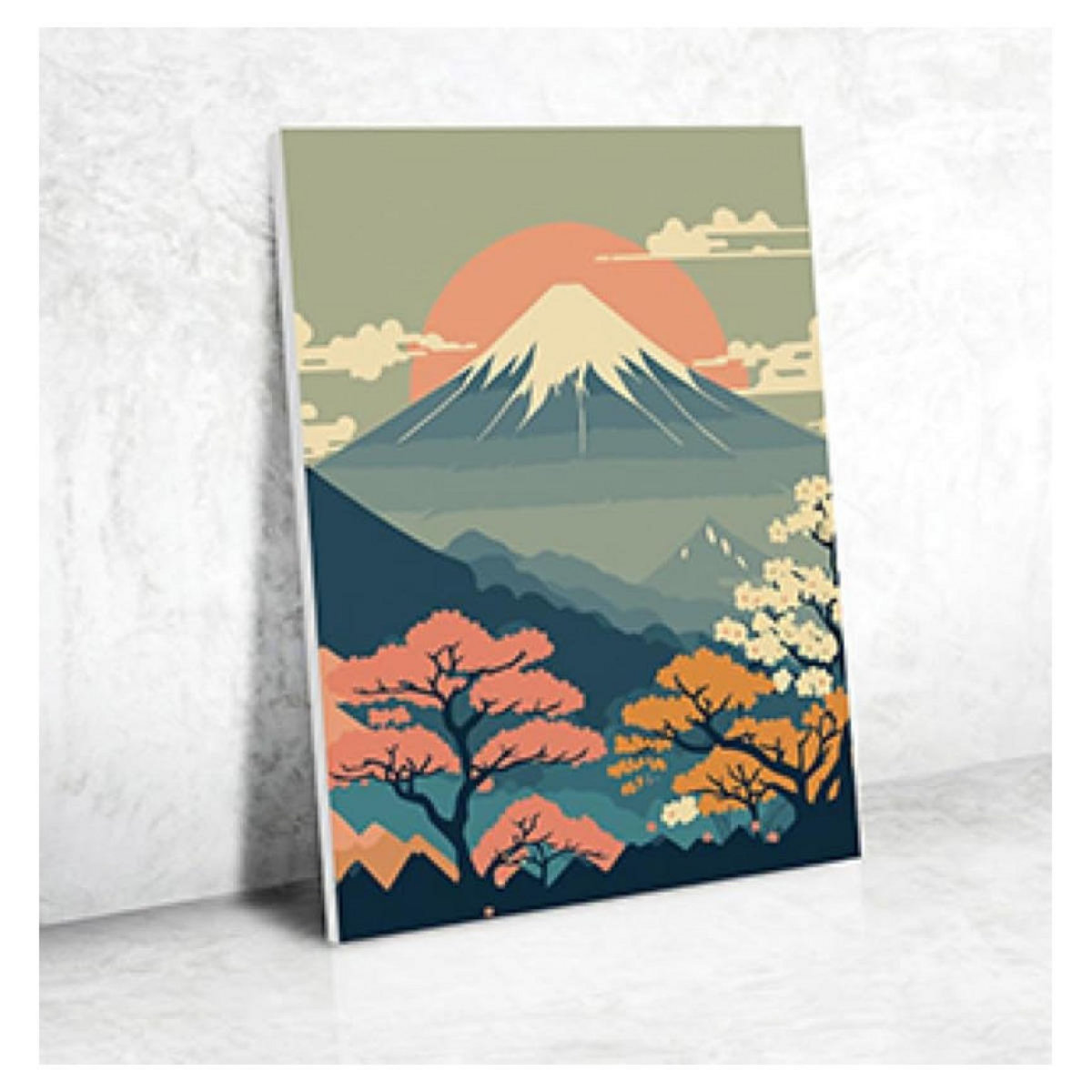 Graine créative Peinture au Numero 30x40cm Mont Fuji