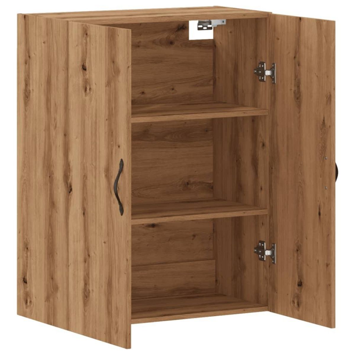 VIDAXL Armoire murale chene artisanal 69,5x34x90 cm bois d'ingenierie