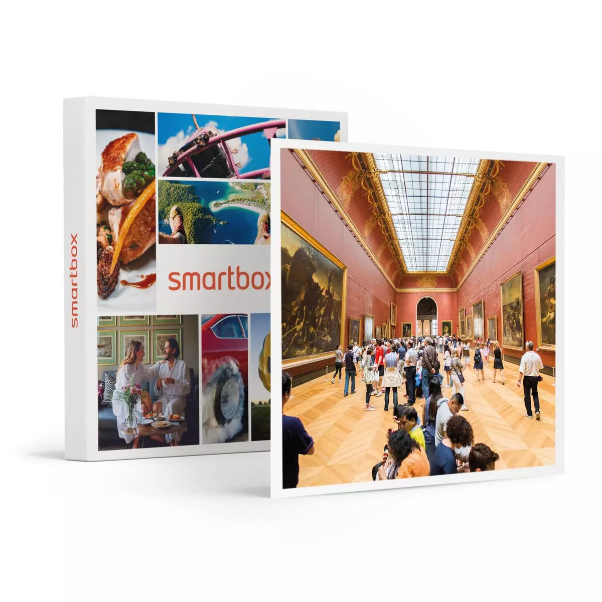 Smartbox Visite guidée de 2h du musée du Louvre pour 4 personnes - Coffret Cadeau Multi-thèmes