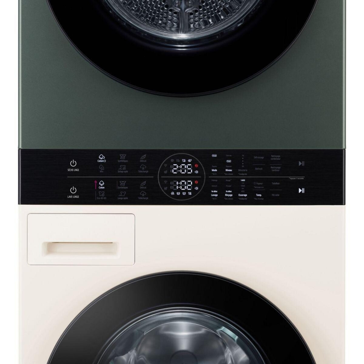 LG Lave linge séchant hublot F214WT8GRBE Washtower