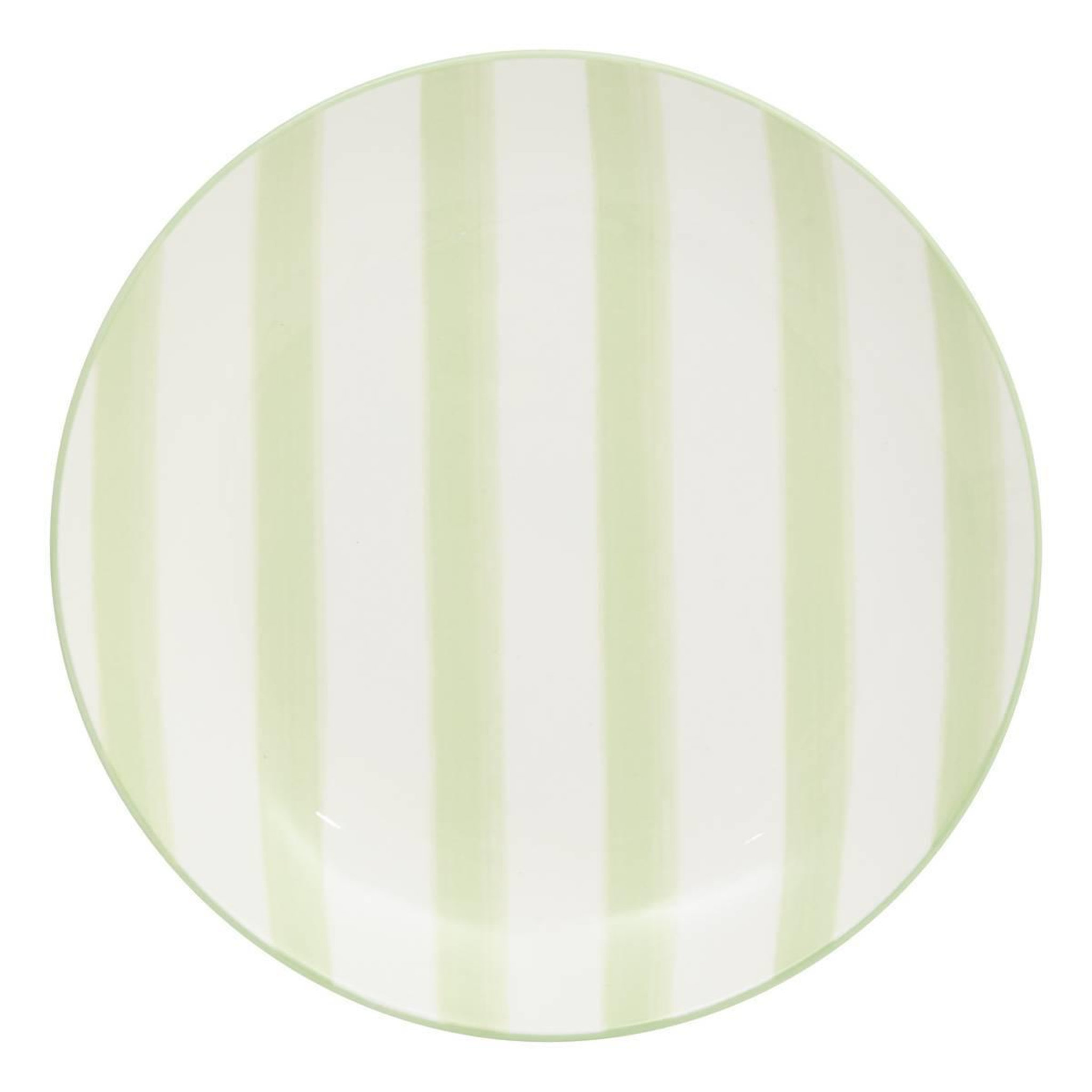 Voir la diapositive 2 : SECRET DE GOURMET Lot de 6 assiettes à dessert  charlie  19cm vert