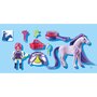 PLAYMOBIL 6167 - Princesse Violette avec cheval à coiffer