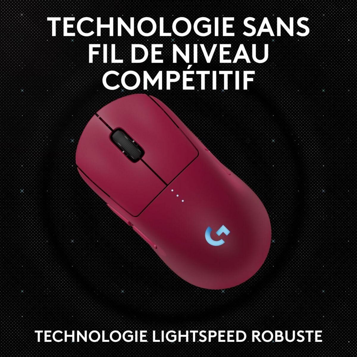 Logitech Souris Gamer Sans Fil G PRO 2 Lightspeed Wireless Magenta