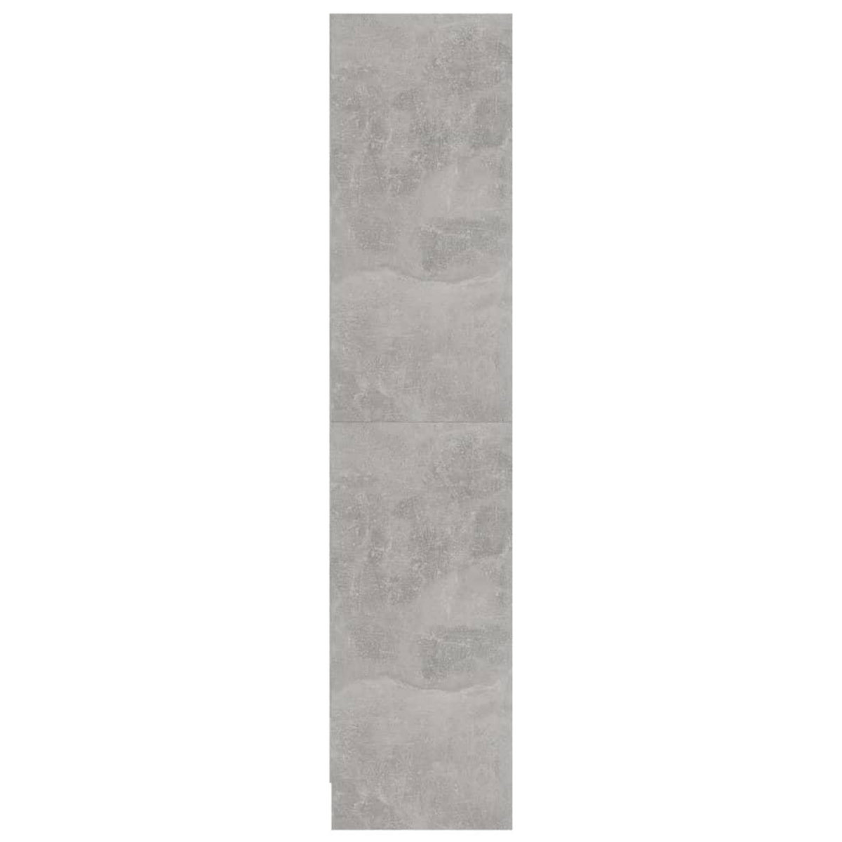 VIDAXL Bibliotheque 3 niveaux Gris beton 60x24x109cm Bois d'ingenierie