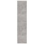 Voir la diapositive 5 : VIDAXL Bibliotheque 3 niveaux Gris beton 60x24x109cm Bois d'ingenierie