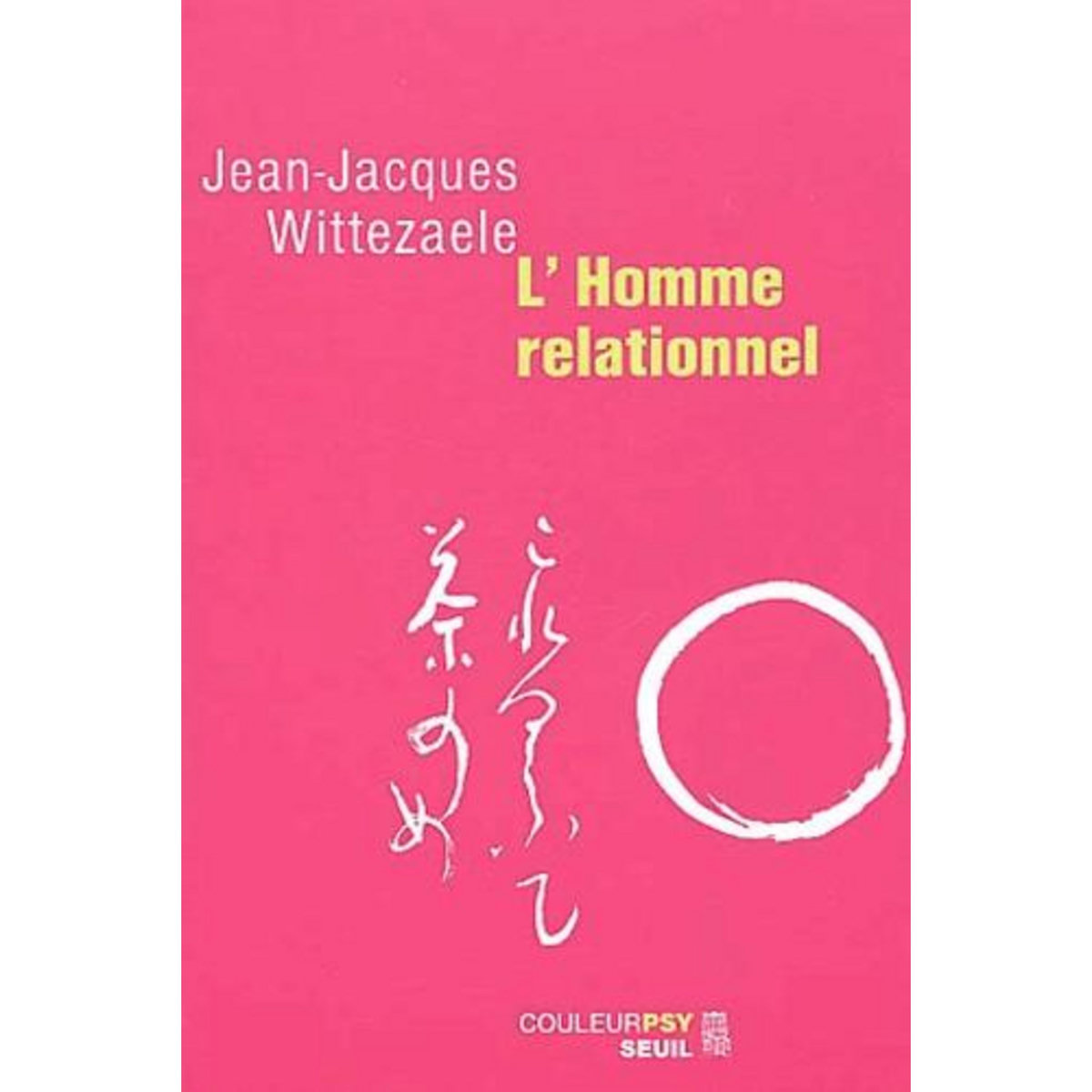 L'HOMME RELATIONNEL, Wittezaele Jean-Jacques