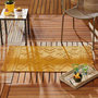 Voir la diapositive 3 : Paris Prix Tapis Déco à Franges  Cilaos  60x90cm Safran