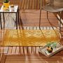Voir la diapositive 3 : Paris Prix Tapis Déco à Franges  Cilaos  60x90cm Safran