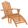 Voir la diapositive 4 : VIDAXL Ensemble de salon de jardin Adirondack 3 pcs bois acacia solide