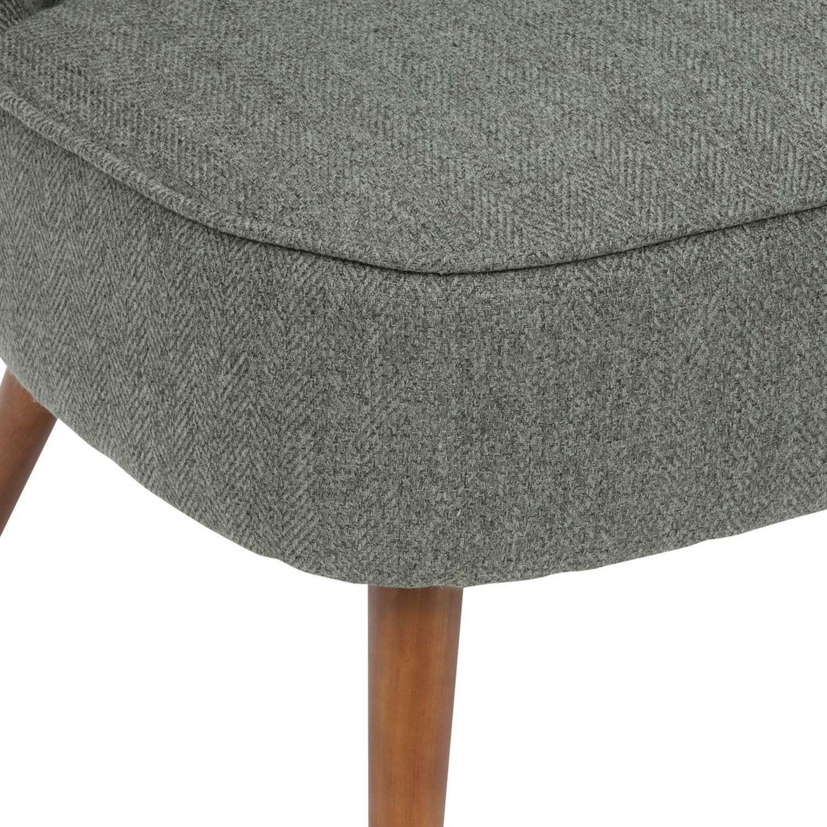 ATMOSPHERA Fauteuil Gary avec pieds en bois