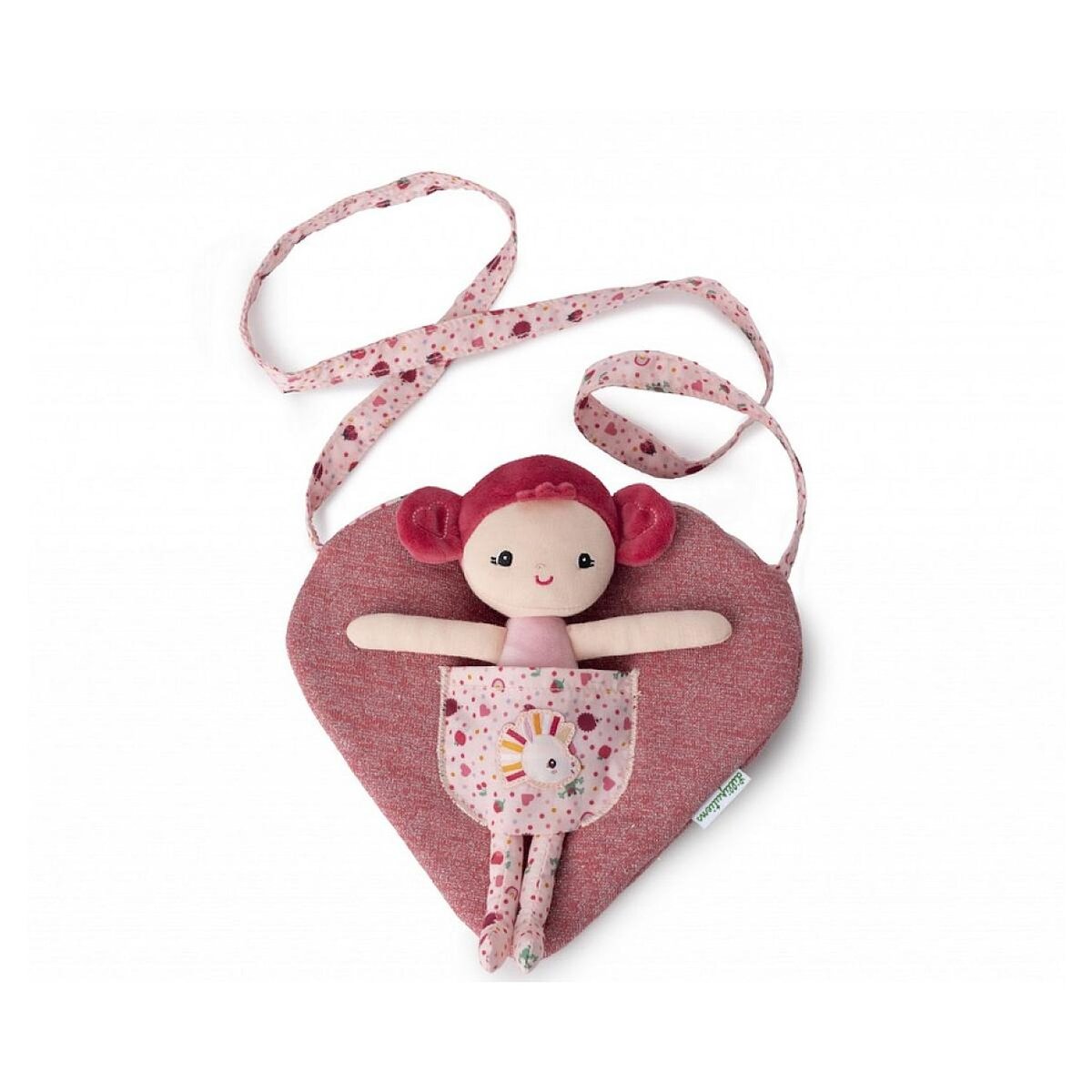 LILLIPUTIENS Mon sac coeur et sa poupee Aline