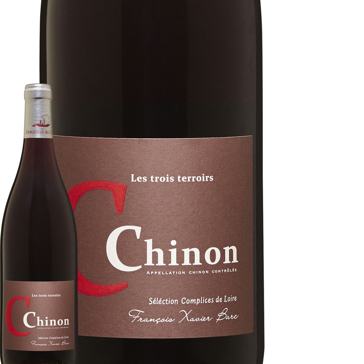 Les 3 Terroirs Chinon Rouge 2016