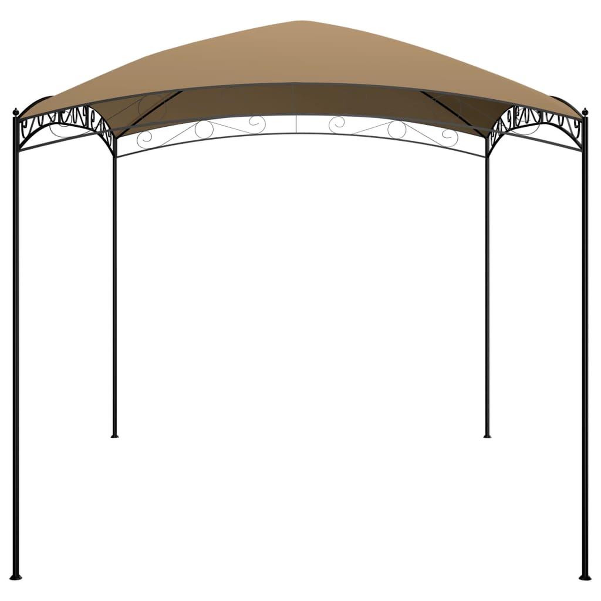 Voir la diapositive 3 : VIDAXL Belvedere 3x4x2,65 m Taupe 180 g/m^2