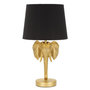 Voir la diapositive 1 : Paris Prix Lampe à Poser Design  Elephant  43cm Or & Noir