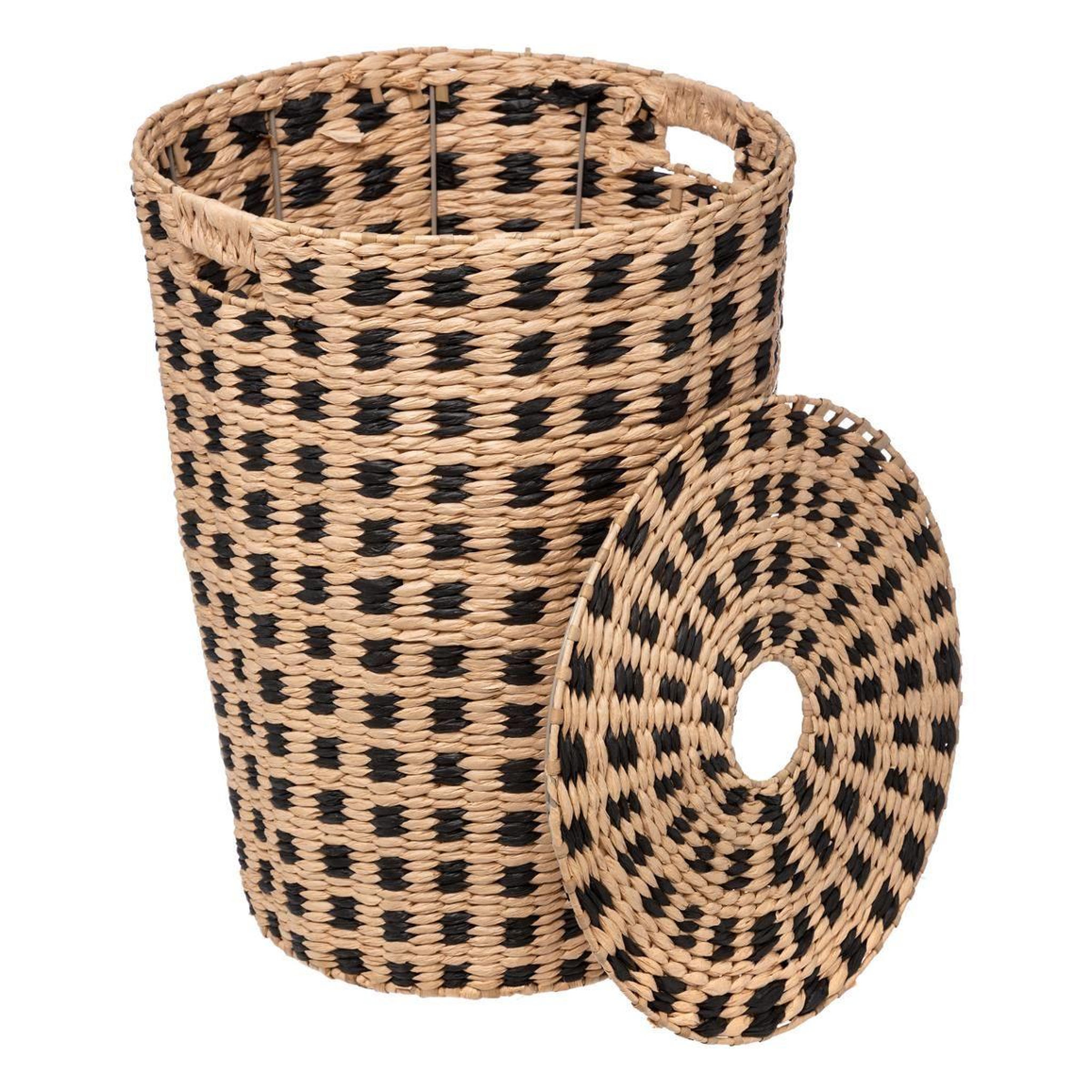 Voir la diapositive 2 : FIVE Panier à Linge  Terre Inconnue  52cm Naturel