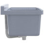 Voir la diapositive 5 : VIDAXL Lavabo pour montage murale gris 50x35x24 cm resine
