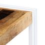Voir la diapositive 5 : VIDAXL Meuble TV 90x30x40 cm Bois massif de manguier