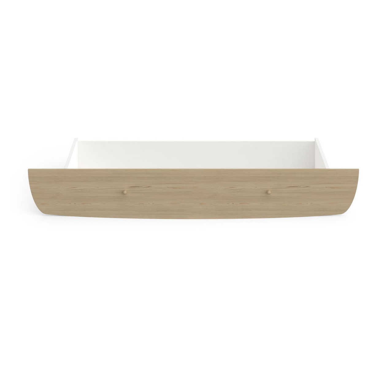 Tiroir de rangement 90X200 cm blanc pour lit LINIA 