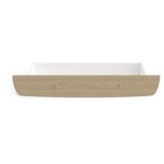 Tiroir de rangement 90X200 cm blanc pour lit LINIA 