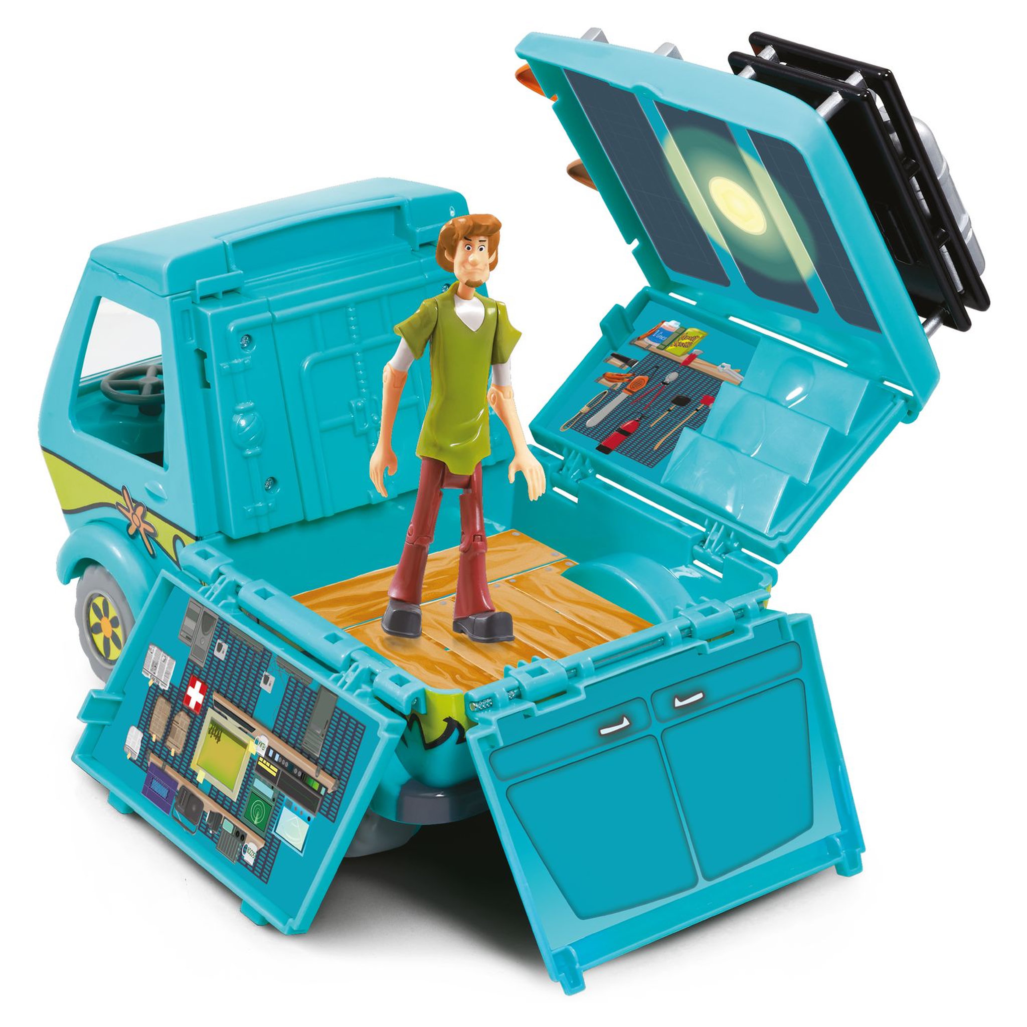 Voir la diapositive 4 : Van "Mystery Machine" de Scooby-Doo