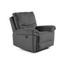 Voir la diapositive 1 : BEST MOBILIER Jasmin - fauteuil relax électrique - en tissu