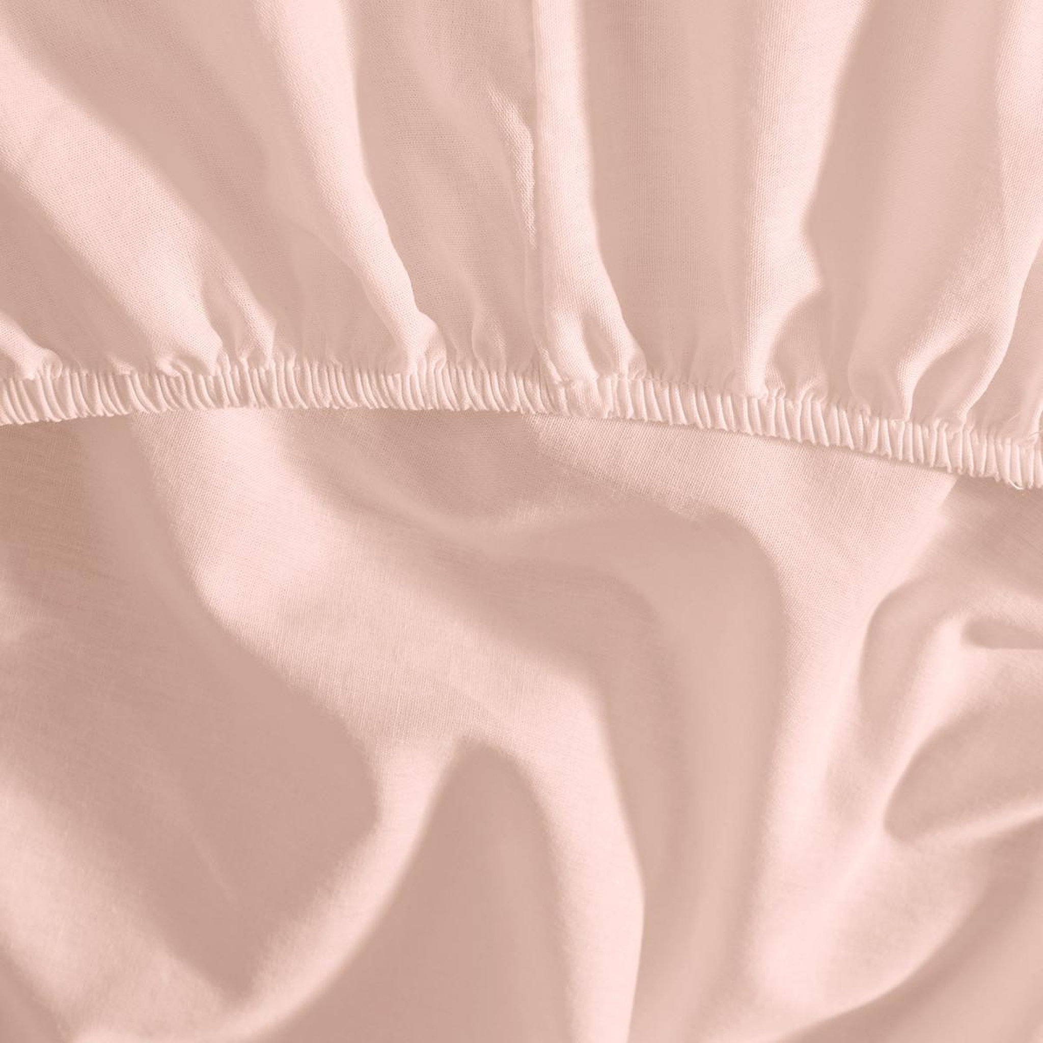 Voir la diapositive 2 : Sensei Maison Drap housse en percale lavée bonnet 30 cm HOME WASHED