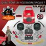 Voir la diapositive 5 : HOMCOM Camion mécano 2 en 1 - jouet bricolage enfant - jeu d'imitation mécanicien - nombreux accessoires total de 61 pièces - effets sonores et lumineux - PP ABS rouge
