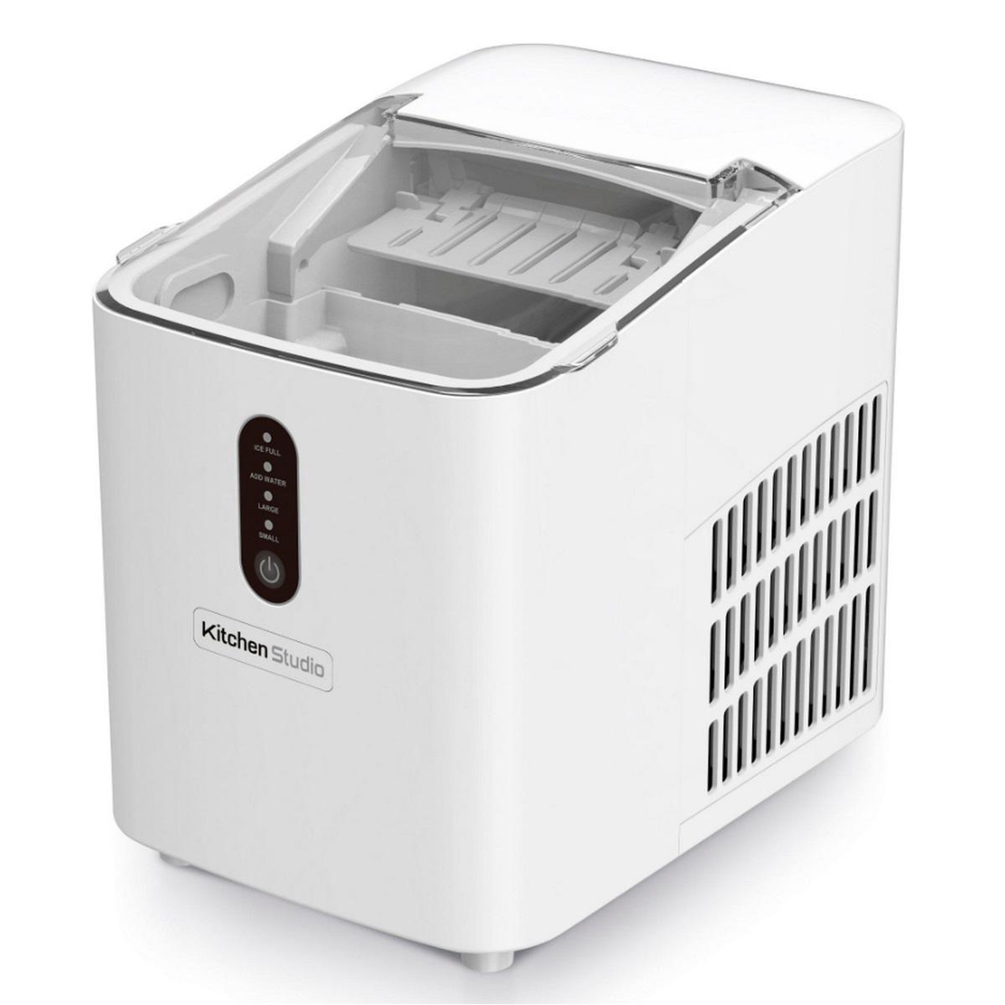 Voir la diapositive 2 : Kitchen chef Machine à glaçons 120w 12kg/24h blanc - ice8w