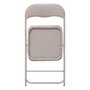 Voir la diapositive 3 : TOILINUX Lot de 6 chaises pliantes en PVC - Beige