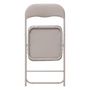 Voir la diapositive 3 : TOILINUX Lot de 6 chaises pliantes en PVC - Beige