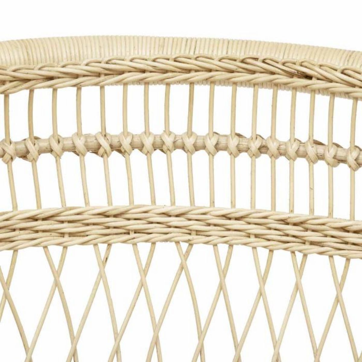 ATMOSPHERA Fauteuil Malawi en Rotin  Malevio  82cm Beige