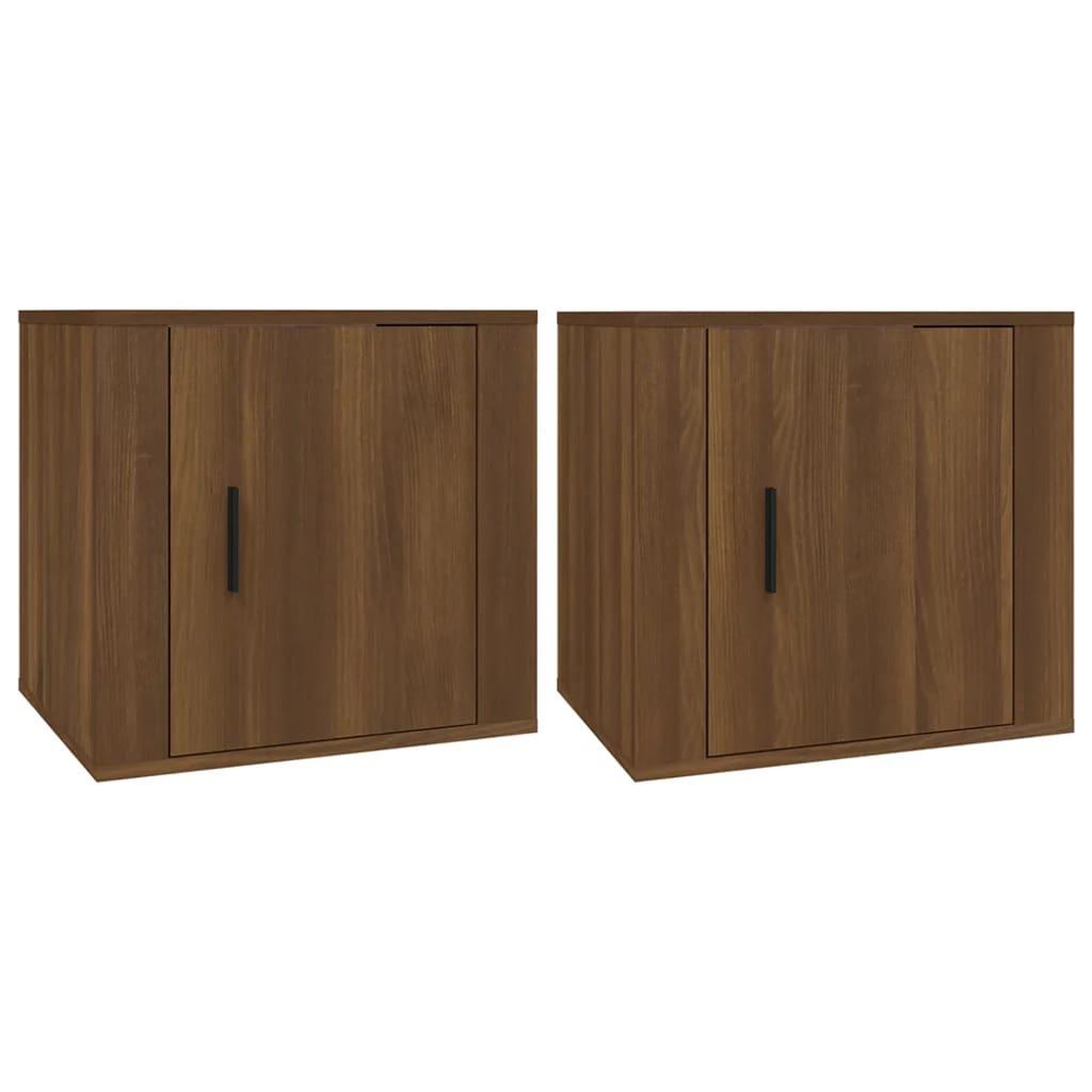 Voir la diapositive 2 : VIDAXL Tables de chevet 2 pcs Chene marron 50x39x47 cm
