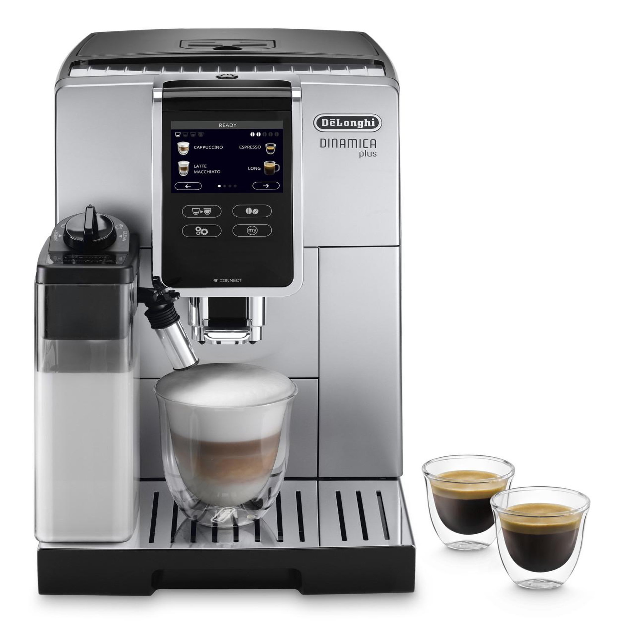 Voir la diapositive 2 : DELONGHI De'longhi dinamica plus ecam370.85.sb machine à expresso