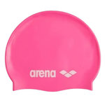 ARENA Bonnet de bain  Classic Silicone. Coloris disponibles : Rose