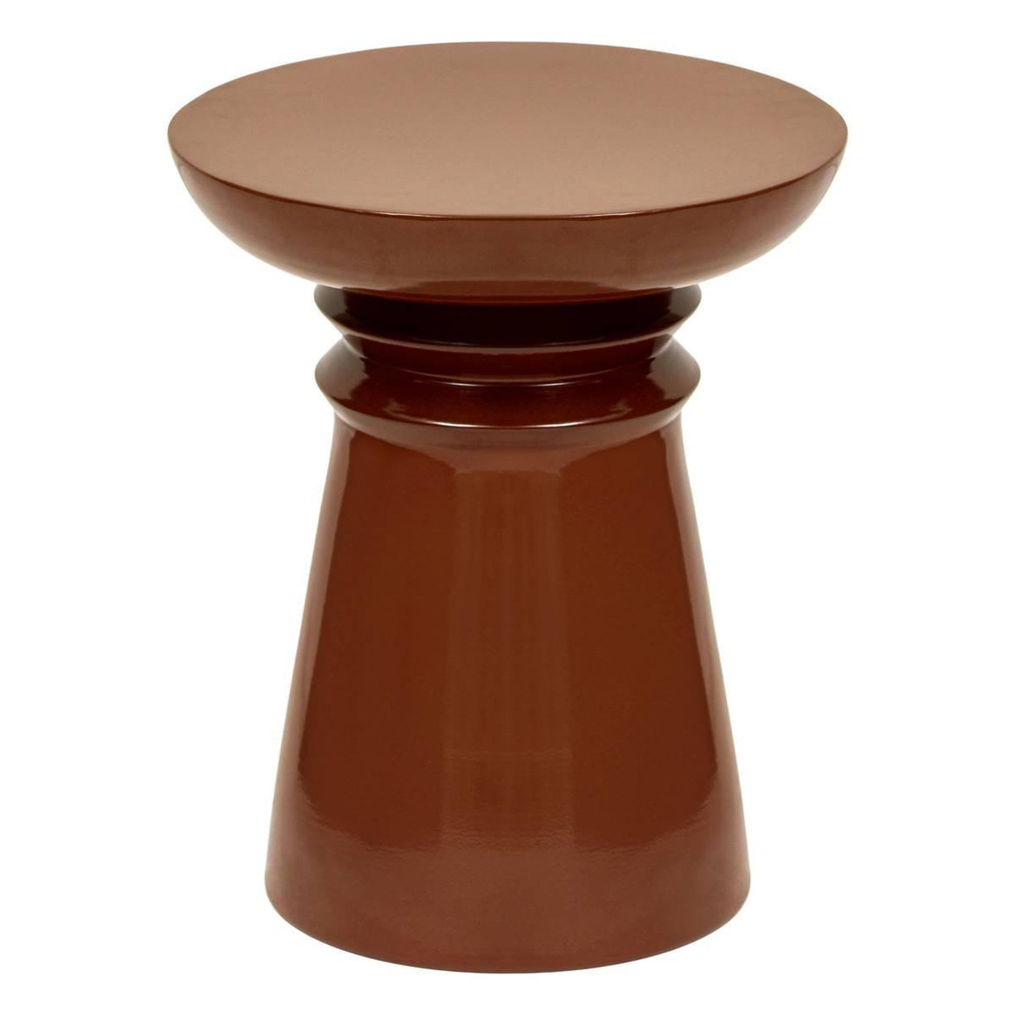ATMOSPHERA Table d'Appoint Totem  Jaya  43cm Ambre