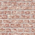 Noordwand Noordwand Papier peint Topchic Bricks Rouge et gris