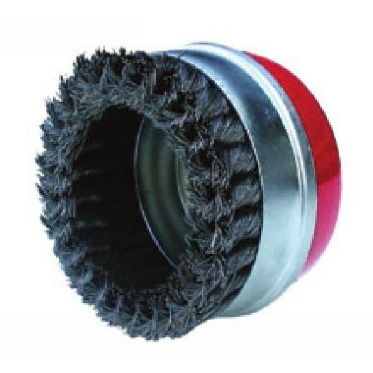 OUTIFRANCE Brosse métallique rotative Ø 100 mm à fils ondulés