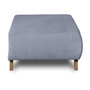 Voir la diapositive 1 : BEST MOBILIER Cristal - pouf modulable - 95 cm - en velours texturé