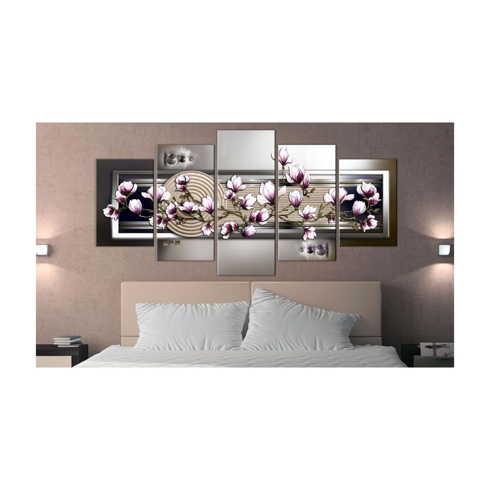 Voir la diapositive 2 : Paris Prix Tableau imprimé  magnolia & zen garden