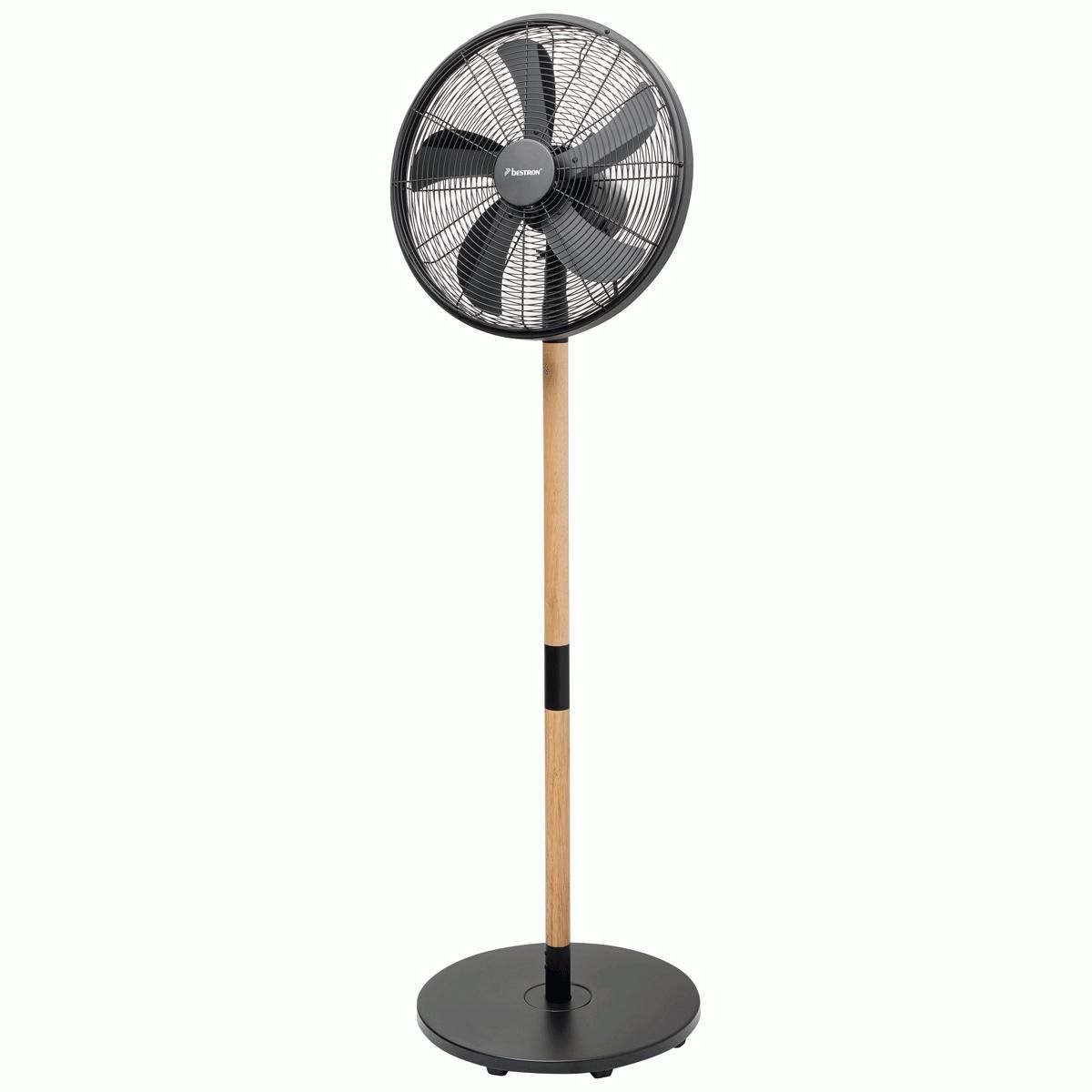 Bestron Ventilateur sur pied 45cm noir - dfs45wb