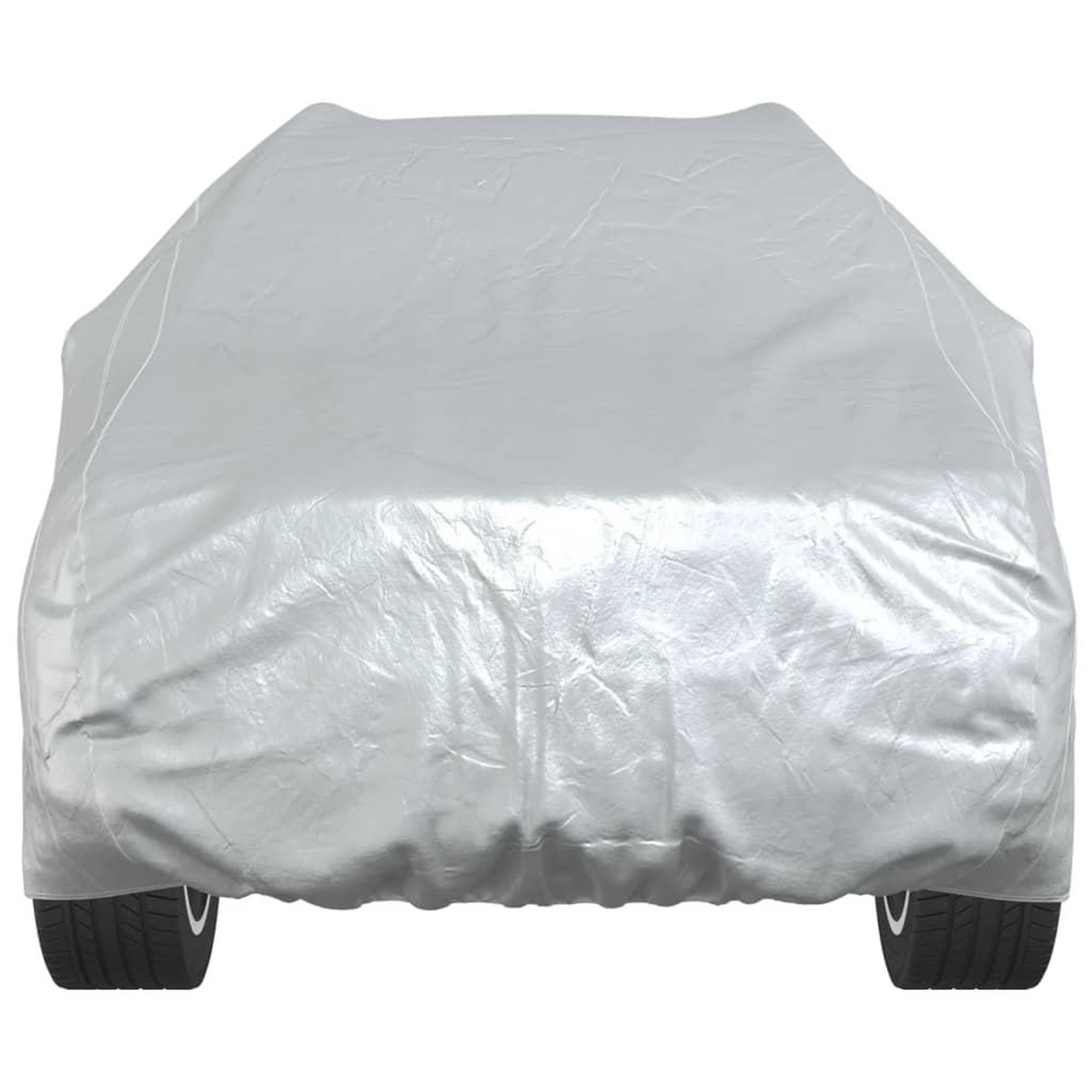 Voir la diapositive 5 : VIDAXL Housse de voiture SUV avec sangles a boucle complete argente L