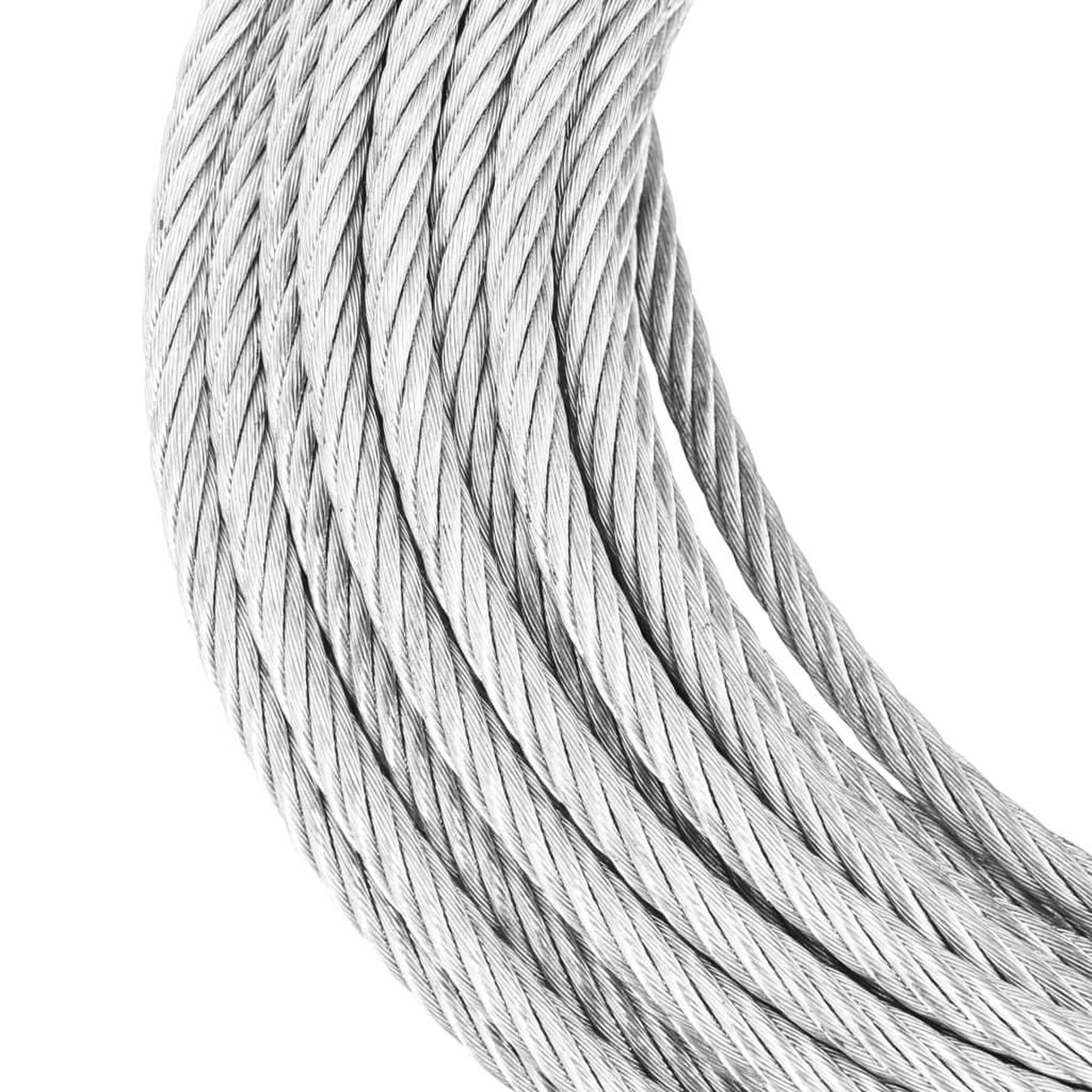 Voir la diapositive 2 : VIDAXL Cable metallique 800 kg 20 m