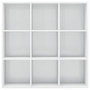 Voir la diapositive 3 : VIDAXL Bibliotheque blanc brillant 98x29x97,5 cm bois d'ingenierie