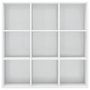 Voir la diapositive 3 : VIDAXL Bibliotheque blanc brillant 98x29x97,5 cm bois d'ingenierie