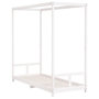 Voir la diapositive 3 : VIDAXL Cadre de lit pour enfants blanc 80x200 cm bois de pin massif