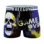 Voir la diapositive 5 : FREEGUN Lot de 4 boxers homme Glitchy Pop